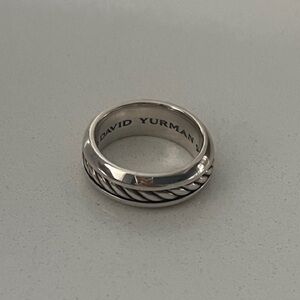David Yurman Silver Men's Ring